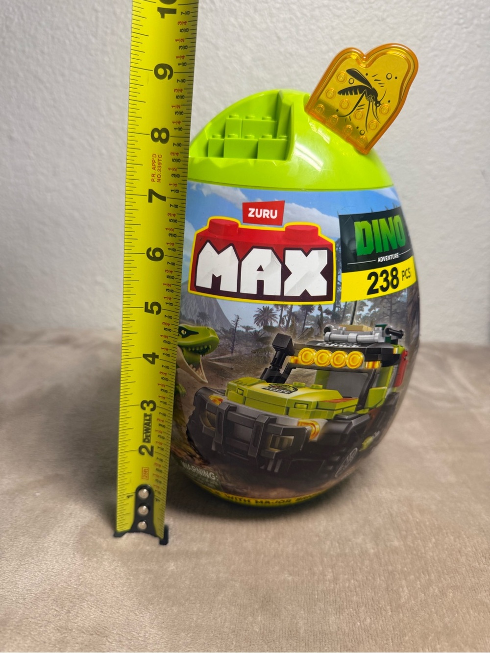 MAX-Dino Adventure US-Series 1-Egg Capsule